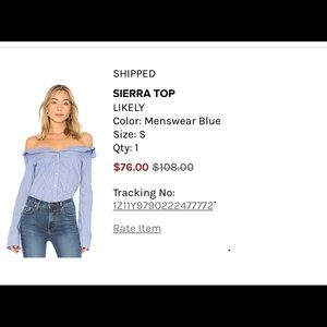 Sierra off-the-shoulder Top